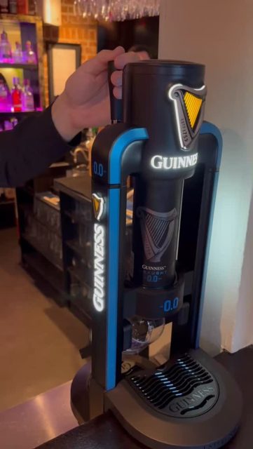 New gadget 🍻😉 Guinness 0.0 alcohol free will taste even better