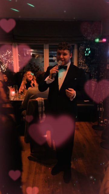 Next Friday, the 13th of February - Live Music by @tomhuttlestonemusic ❤️

L is for the way you look at me 
O is for the only one I see 
V is very, very extraordinary 
E is even more than anyone that you adore