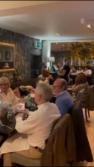 Lovely evening with the amazing @leahsandersonmusic 😍