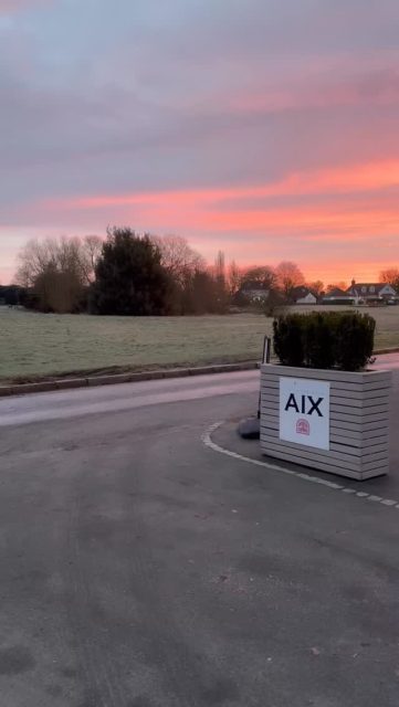 Beautiful sunrise this morning 😍❤️